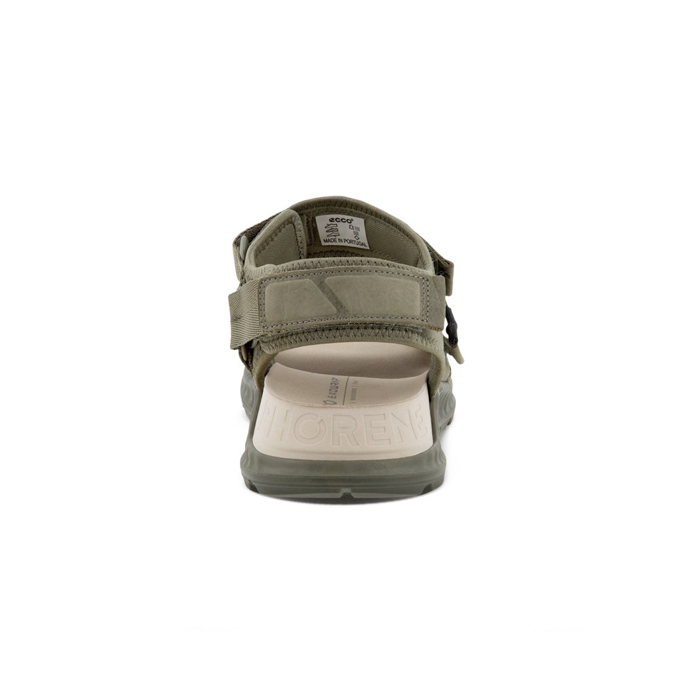 ECCO Mens Sandals Olive - Exowrap 3S Velcro - QHY-273809